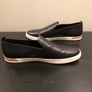 Vince Vero Black leather sneakers